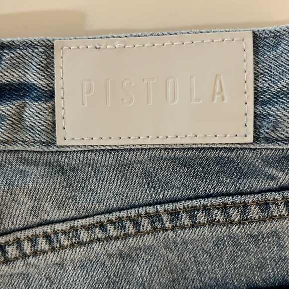 Pistola Bobbie Crossover denim shorts - worn once - Picture 5 of 5
